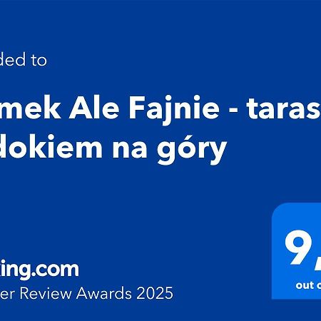 Domek Ale Fajnie - Taras Z Widokiem Na Gory Karpacz Ngoại thất bức ảnh